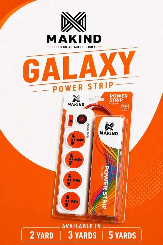 MAKIND 8in1 SS Combined with 5 Yards Wire — India manufacturer export electrical