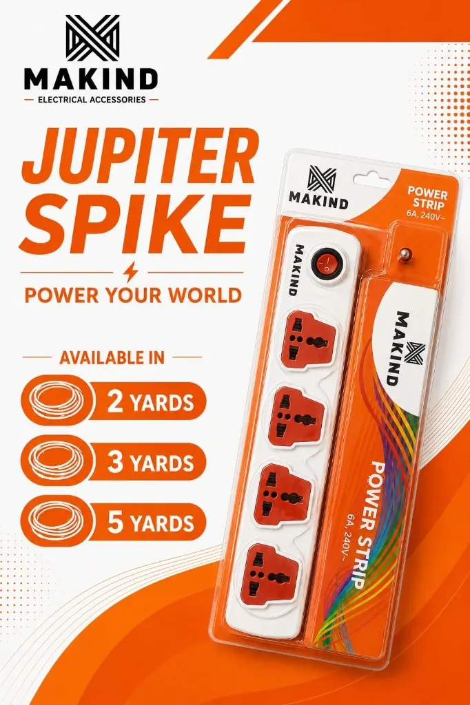 MAKIND Rudra Heavy Duty Male Female — India manufacturer export electrical